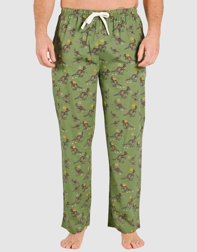 Bamboozld - Mens Native Kangaroo Bamboo Woven Sleep Pants