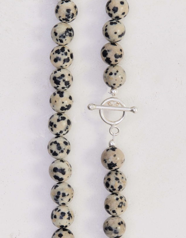 JUJU & CO - Dalmatian Jasper Stone Necklace