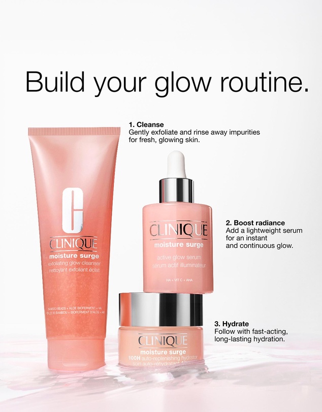 Clinique - Moisture Surge Exfoliating Glow Cleanser 125ml
