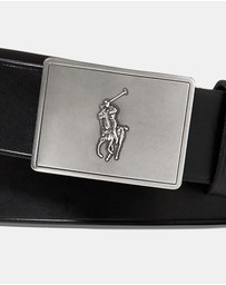 Polo Ralph Lauren - Pony Plaque Leather Belt