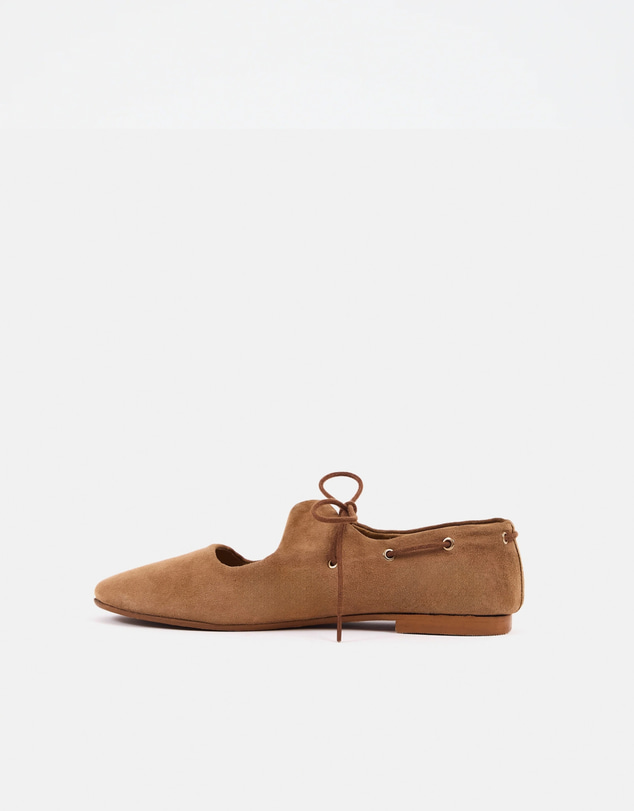 Sol Sana - Aura Ballet Flat Tan