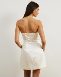 Atmos&Here - Chloe Strapless Structured Mini Dress