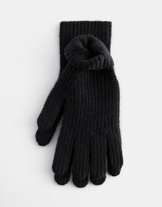 & Other Stories - Ribbed Cashmere Gloves