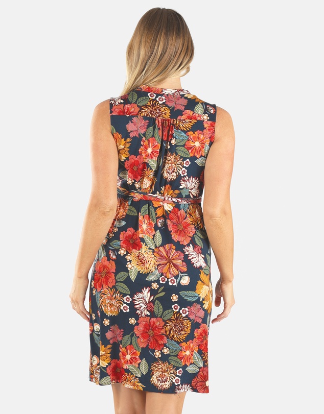 Angel Maternity - Maternity Wrap Nursing Dress