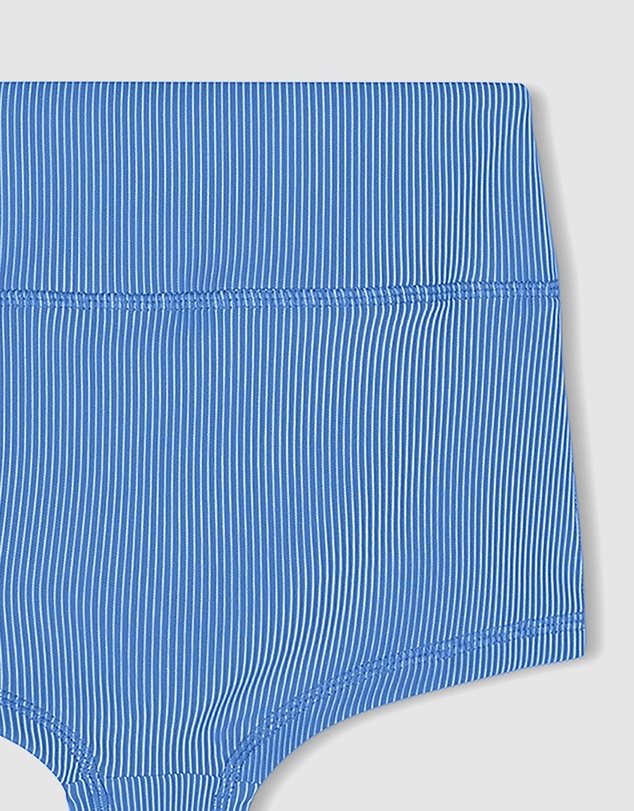 Zulu & Zephyr Mini - Mini Stripe Rib Boy Shorts - Kids
