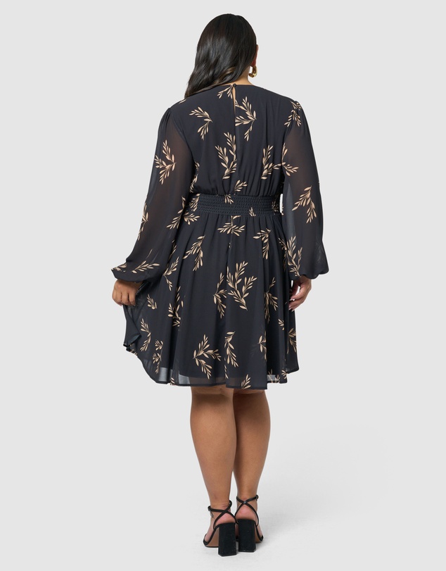 Pink Dusk by Curve Project - Kiss Kiss Midi Dress
