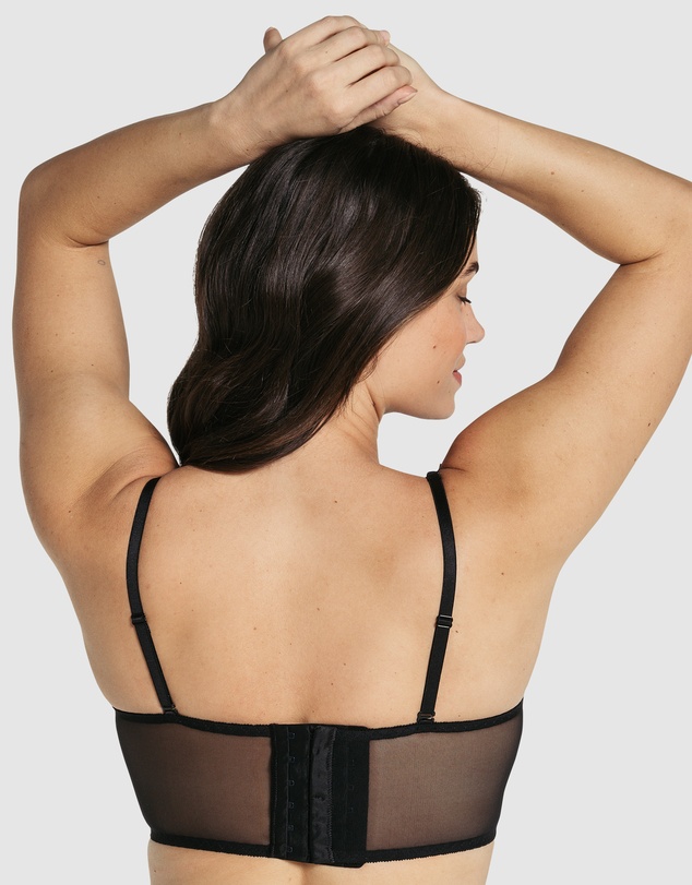 Leonisa - Milan Sheer Lace Wired Longline Bra