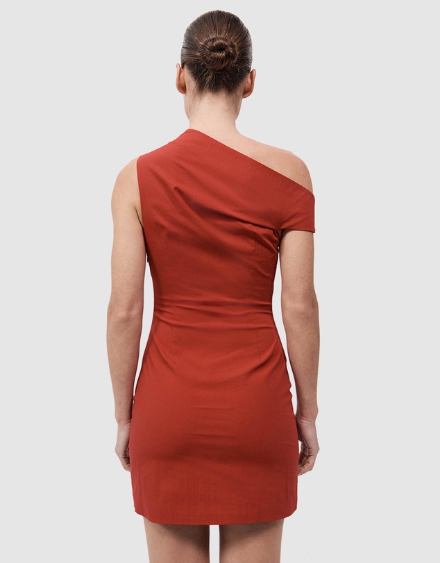 St. Agni - Soft Sculptural Mini Dress