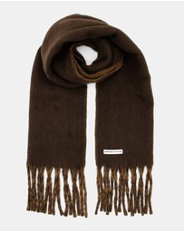 Morgan & Taylor - Hannah Reversible Scarf in Brown