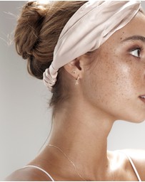 Luna Rae - Solid Gold - Air Element Diamond Hoops