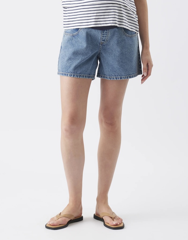 Ripe Maternity - Brooklyn Over Bump Denim Short