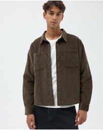 AERE - Cord Relaxed Fit Overshirt