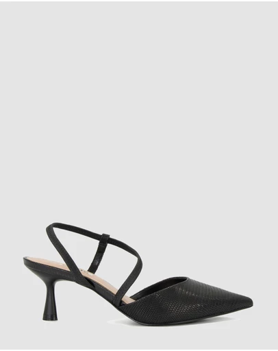 Dune London - Citrus - Black