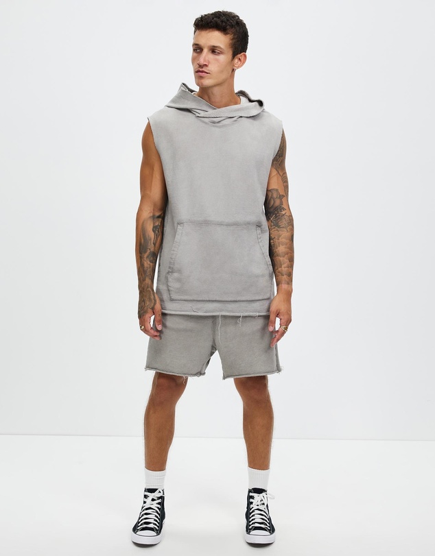 Surrounded By Ghosts - The Anandite French Terry Sleeveless Hoodie