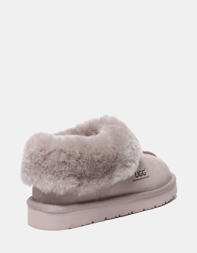 EVERAU - Australian Shepherd Ugg Homey Special Cow Suede Upper House Shoes