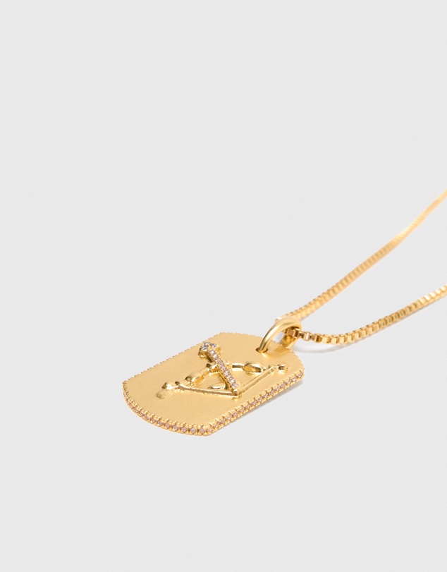 Maje - Astro Plaque Necklace