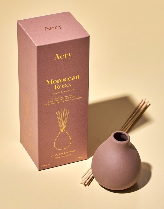 Aery Living - Fernweh 200ml Reed Diffuser Morrocan Rose