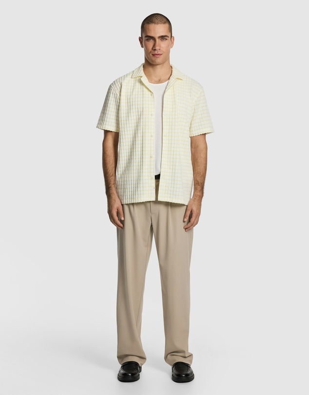 yd. - Frankie Textured Shirt