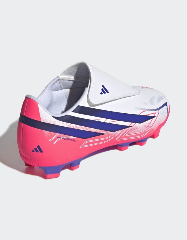 adidas Performance - F50 Hyperfast Club Velcro Firm Ground / Multi Ground Foot Football Ball Boots Kids