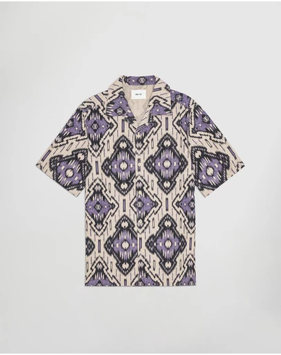 NN07 - Julio SS Print Shirt
