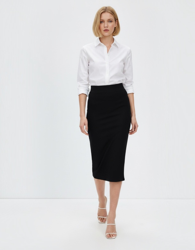 Mossée - Aurelia Long Elastic Waist Skirt