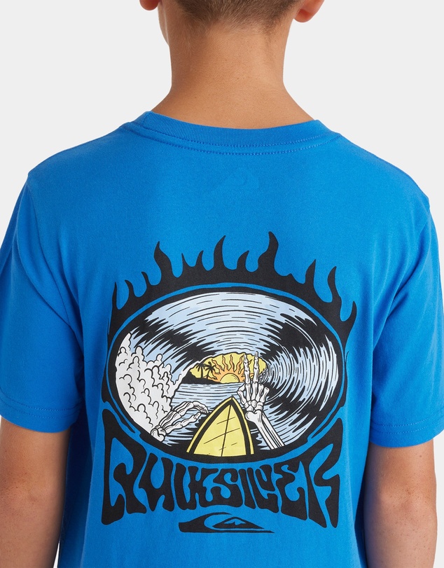 Quiksilver - Boys 8 to 16 Foam Ball T-Shirt