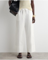 COS - Drawstring Cotton Trousers