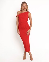 Petal & Pup - Fira Maxi Dress - Red