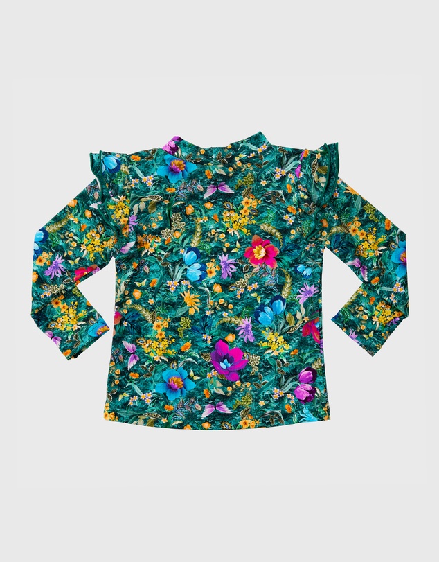 Aqua Blu Kids - Elm Long Sleeve Rash Vest - Babies