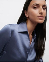 PDPAOLA - Popcorn Large Jupiter Hoop Earrings
