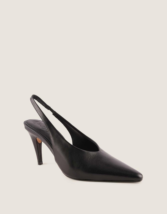 Shelly Shen - Twyla High Heels Black Leather