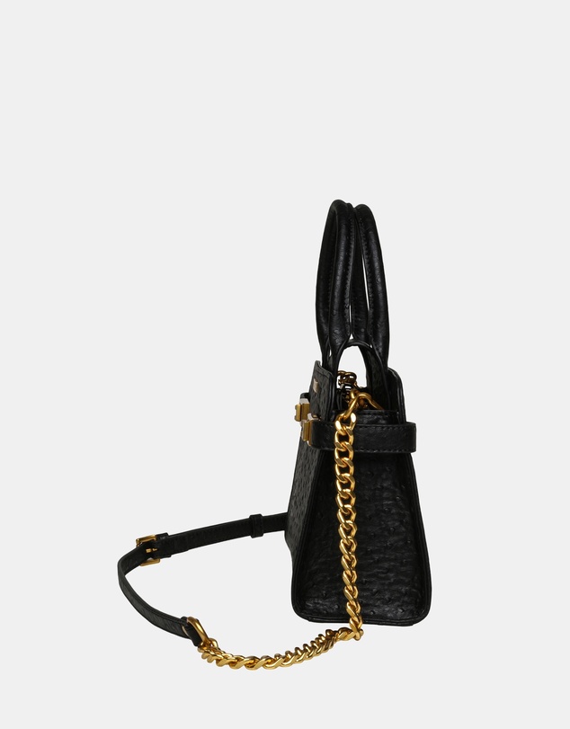 Steve Madden - BLindeny Black Gold Handbag