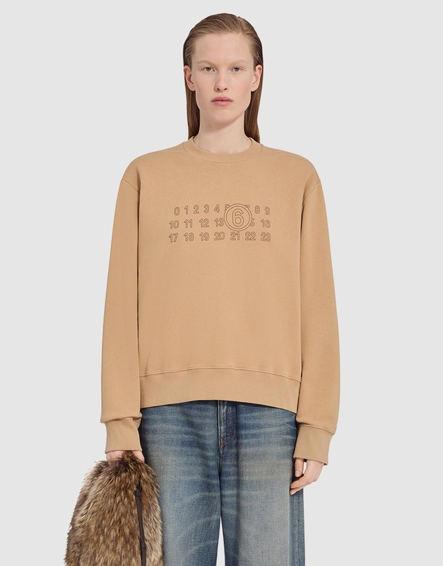MM6 Maison Margiela - Numerical Print Sweatshirt