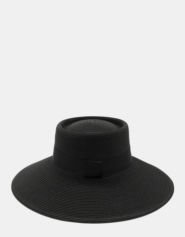 Morgan & Taylor - Rhoda Racewear Droop Hat in Black