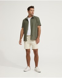 Oxford - Tom Cotton Stretch Shorts