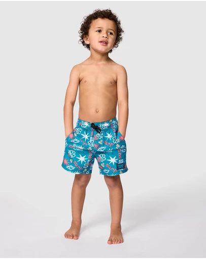 Rip Curl - Wave Dayz Volley Shorts - Kids