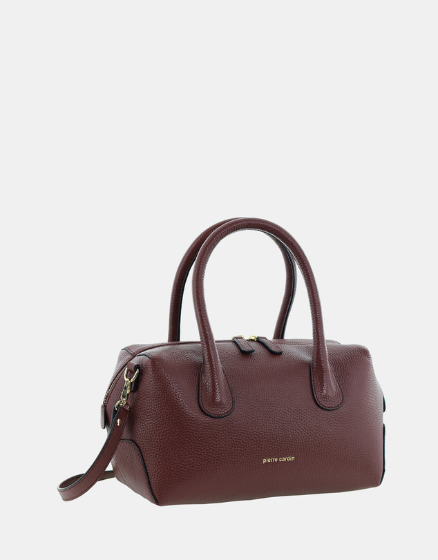Pierre Cardin - Pierre Cardin Italian Leather Tote Crossbody Bag