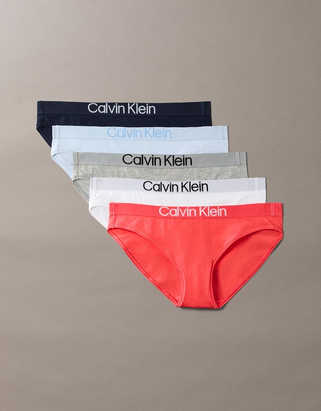 Calvin Klein - 5-Pack Cotton Stretch Bikini Briefs