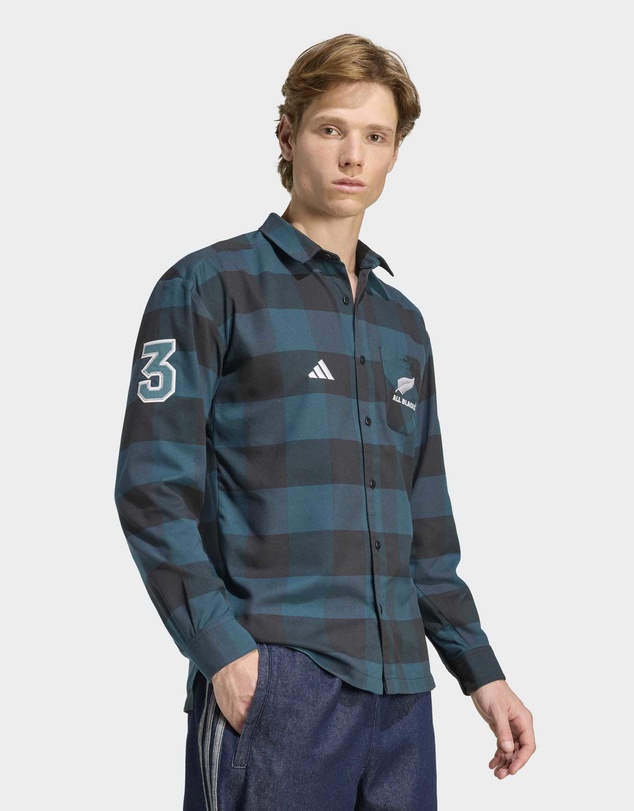 adidas Performance - All Blacks Flannel Shirt Mens