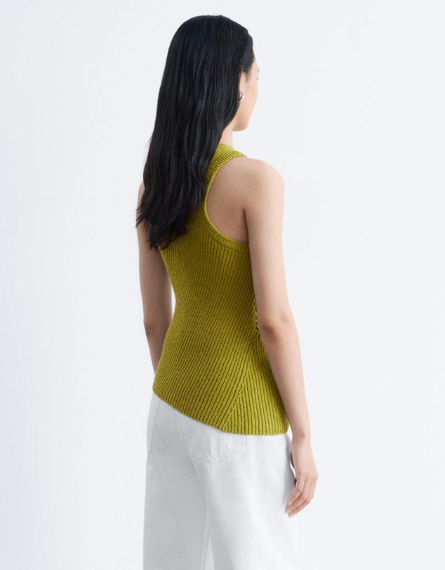 & Other Stories - Asymmetric Rib-Knit Tank