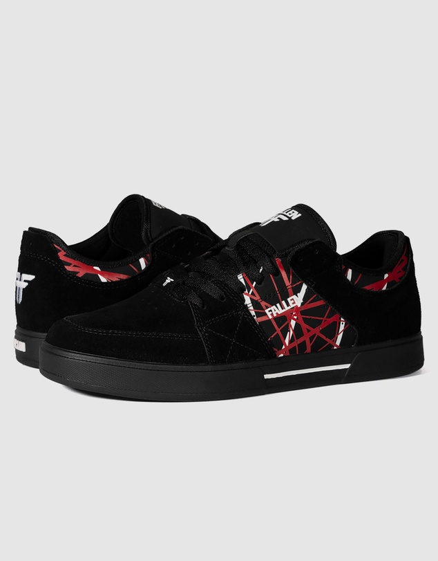 Fallen Footwear - Fallen Footwear Men Trooper 5250 True Fit Cupsole Shoes Black