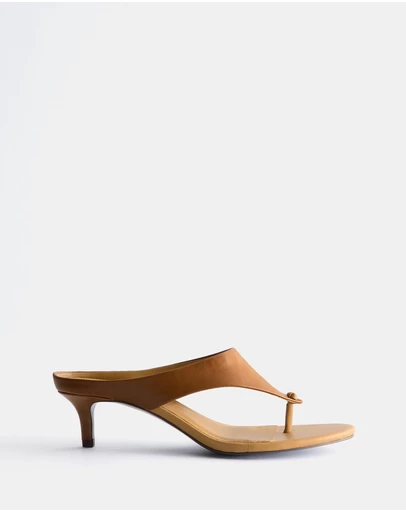 & Other Stories - Leather Kitten Heels