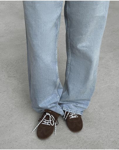 Suede Chocolate Brown