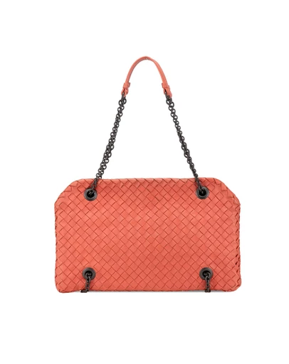 Bottega Veneta - Pre-Loved Nappa Intrecciato Duo Shoulder Bag