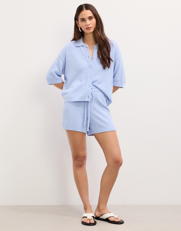 The Fated - Jaide Relaxed Knit Shorts
