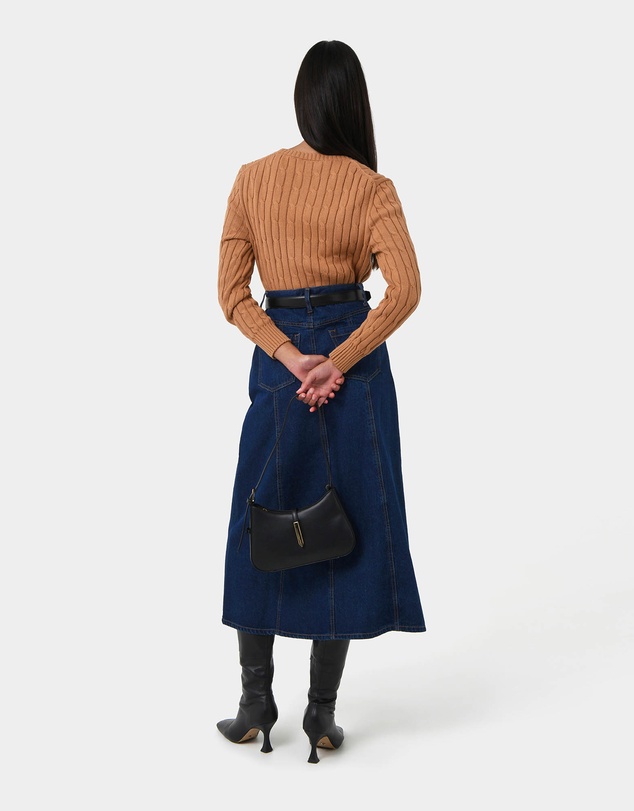 Forcast - Carmen Panel Denim Skirt