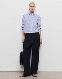 M.N.G - Low-Rise Wide-Leg Trousers