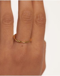 PDPAOLA - Spiral Gold Ring
