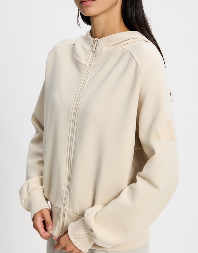 adidas Sportswear - Soft Lux Full-Zip Hoodie