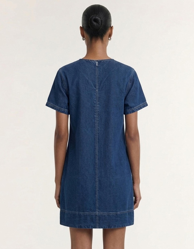 Staple the Label - Roma Chambray Mini Dress